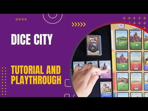 Dice City Solo Tutorial and Playthrough | DaniCha