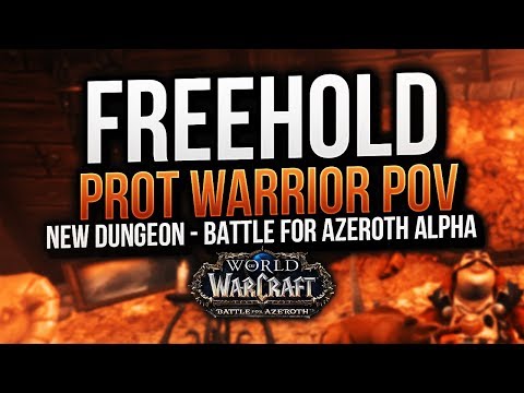 BFA ALPHA: PROT WARRIOR TANK POV FREEHOLD NEW DUNGEON  - Method Sco
