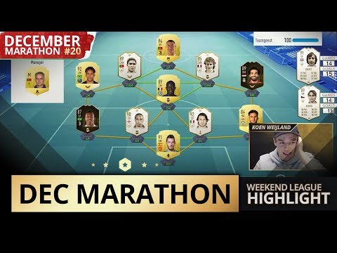 OMG DEZE GAST HAALT ELKE WEEK TOP100!! WL HIGHLIGHTS | KOEN WEIJLAND DecemberMarathon#20