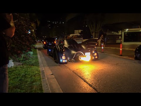 Supercar Nightlife in Monaco 2023! - Batmobile, Senna, Bugatti Chiron, Novitec F8 and more!