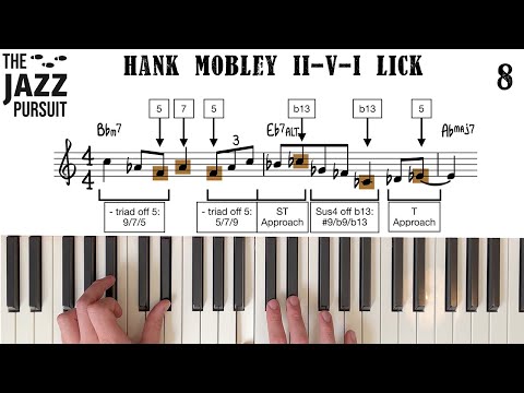 8 Hank Mobley Licks | The Jazz Pursuit