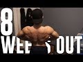 8 WEEKS OUT - PHYSIQUE UPDATE - FLEXING & POSING