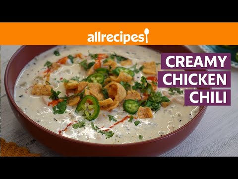 How to Make Creamy White Chicken Chili | Get Cookin' | Allrecipes.com