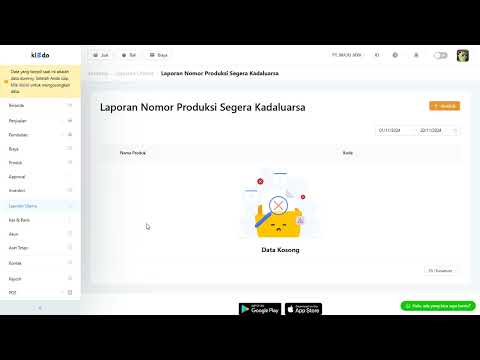 Fitur Produk dengan Kode Produksi dan Tanggal Kadaluwarsa