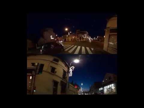 Virée nocturne dans Draveil. Illuminations de la ville 2014-2015