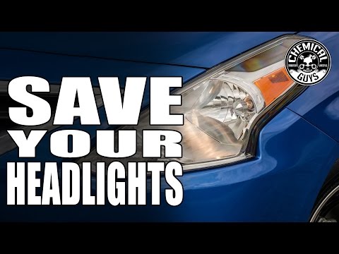 How To Prevent Yellow Headlights - Chemical Guys JetSeal