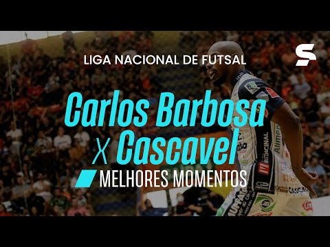CARLOS BARBOSA 4 (0) X (1) 1 CASCAVEL | GOLS | LIGA NACIONAL DE FUTSAL | sportv