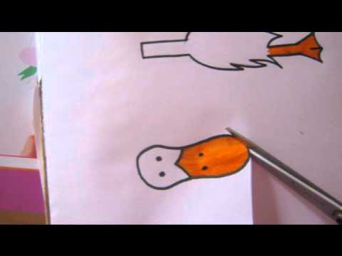 How to Make a Duck Bookmark