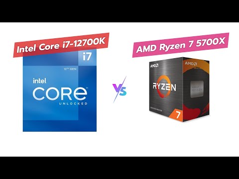🤖 Intel i7-12700K vs AMD Ryzen 7 5700X 🎮🏆