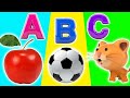 A B C D B Ball A For Apple Alphabet Letter S A To Z Listen Write Learn Remember ABC