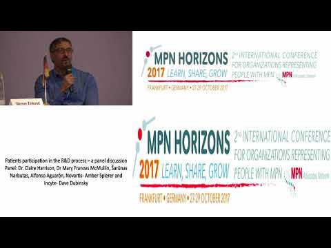 Patients participation in the R&D process – a panel discussion MPN Horizons 2017