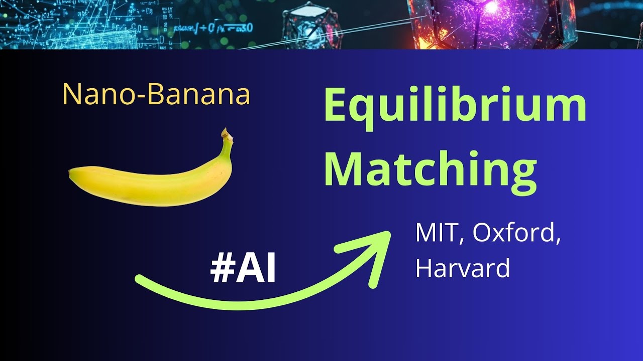 After Diffusion & FLOW Models: Equilibrium Matching (MIT, Oxford, Harvard)