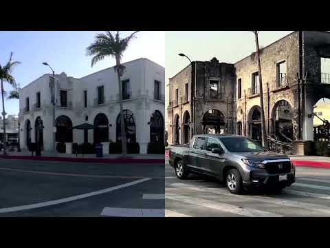 The Pacific Palisades before and after the fires | REUTERS