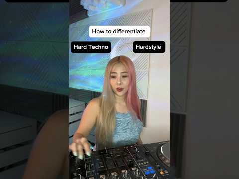 How to differentiate different types of EDM music. #hardstyle #hardtechno #djalexisgrace