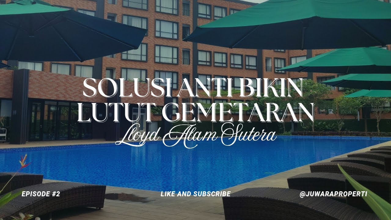 Tercantik! Apartemen Lloyd Alam Sutera 2 BR Furnished Tower Q View Tower Signature