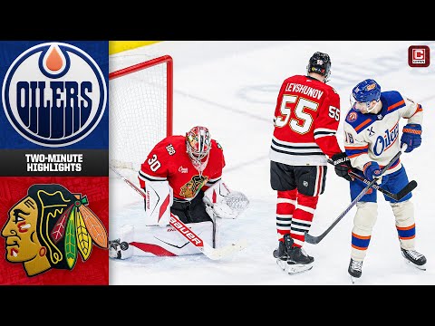 Chicago Blackhawks vs. Edmonton Oilers (1/12/26) | Game Highlights | CHSN Blackhawks