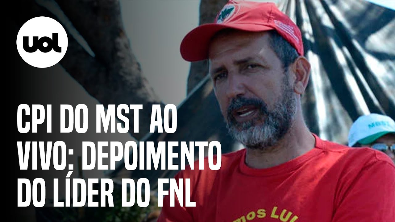🔴 CPI do MST ao vivo: José Rainha, líder da Frente Nacional de Lutas, presta depoimento na comissão