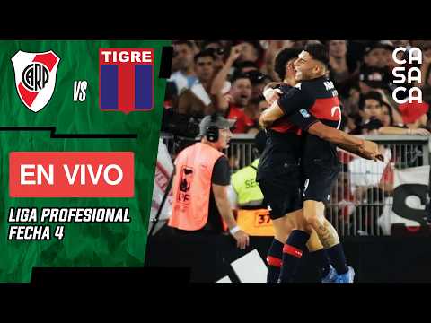 ⚽ TIGRE GOLEÓ 4-1 a RIVER EN EL MONUMENTAL 🔴 Liga Argentina - Fecha 4 🏆 La Casaca Futbol