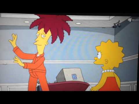 Simpsons scene- best Moleman Scene ever