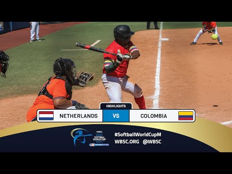 Highlights | Game 9 Netherlands vs Colombia | 2024 WBSC Men's Softball World Cup Group C