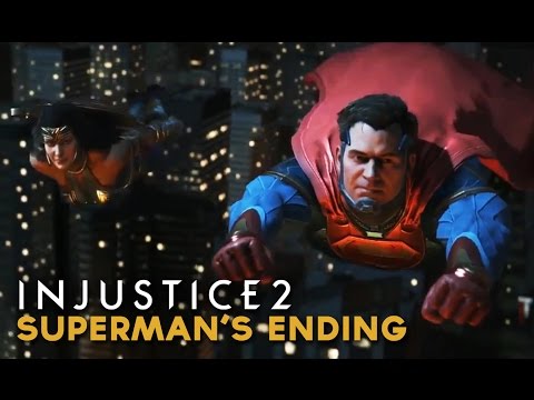 Injustice 2 - Superman's Ending (FINAL CUTSCENE) Absolute Power