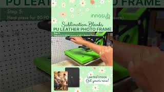 INNOSUB USA - Magic Keepsake Frames for Holiday Brands - PU Leather Photo Frame #shorts #innosubusa