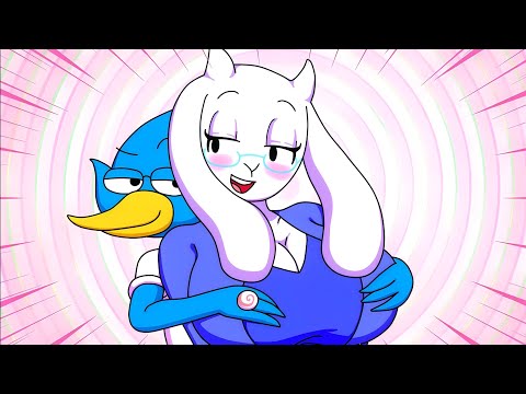Toriel Hypnotized by Berdly's Love