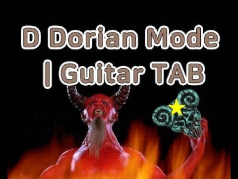SUPER EASY Scale for Beginners 🔥| D Dorian Mode (Free + Guitar | TAB)
