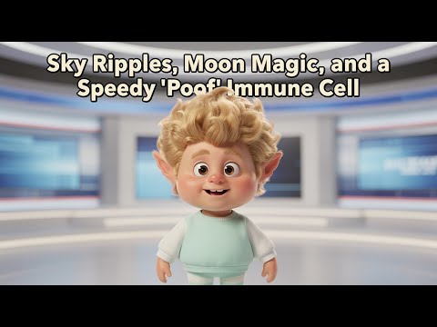Sky Ripples, Moon Magic, and a Speedy ‘Poof’ Immune Cell