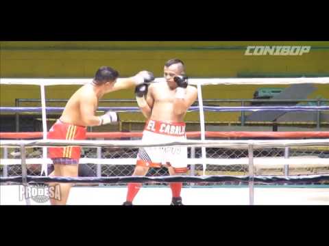 Pelea Lesther Lara vs Oscar Sevilla - CONIBOP