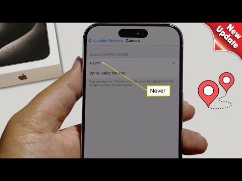 iPhone 15/Pro/Max: How to Turn On/Off Camera Location Tags