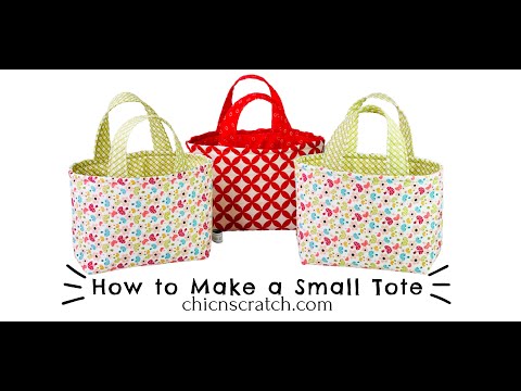 How to make a Small Tote Bag