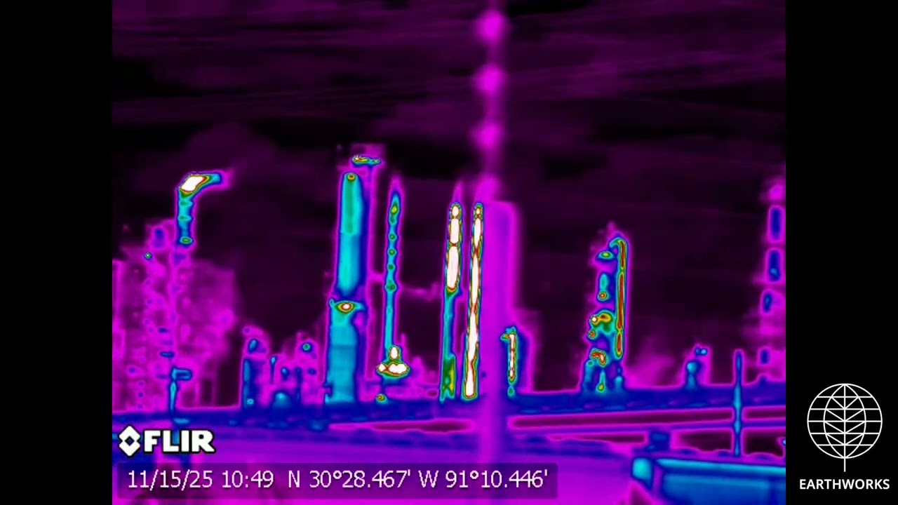 ExxonMobil - Baton Rouge Refinery View 2, East Baton Rouge Parish, LA (November 2025)