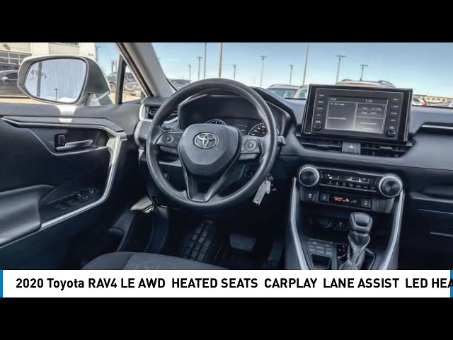 2020 Toyota RAV4 LE AWD | HEATED SEATS | CARPLAY | LANE ASSIST in Cars & Trucks in Strathcona County