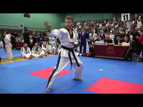 2016 TAGB English Taekwondo Championships Tom Jones Choong Jang