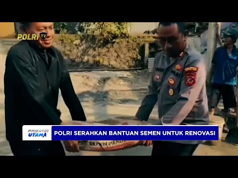 POLRESTA BOGOR KOTA SERAHKAN BANTUAN SEMEN UNTUK RENOVASI MASJID
