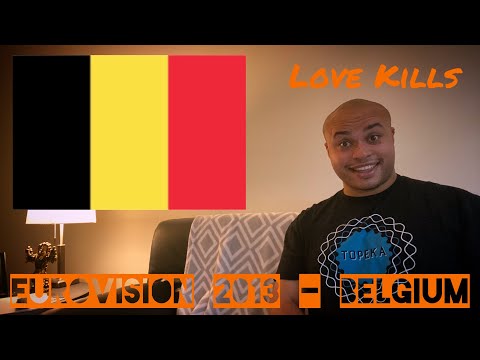 EUROVISION 2013 BELGIUM REACTION - 12th place “Love Kills” Roberto Bellarosa