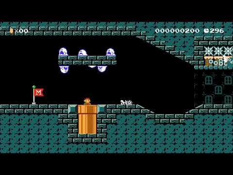 The Abandoned Mansion by Noαh☆ [Noah] 🍄Super Mario Maker 2 ✹Switch✹ #cbg