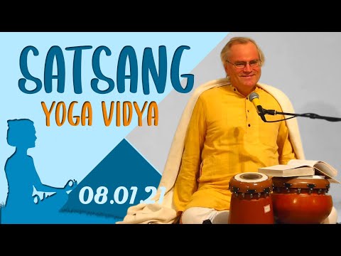 Satsang + Meditation, Mantren und Kirtan mit Sukadev - Yoga Vidya Ashram Live 20:00 - 08.01.2021