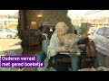 Ouderen verrast met gered boeketje