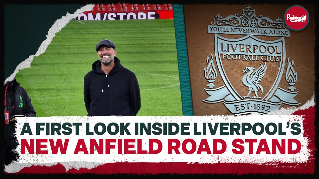 WOW! A first look inside Liverpoolâs new Anfield Road Stand