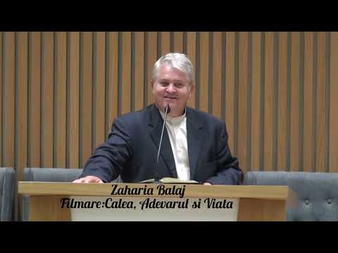 Zaharia Balaj-De ce avem nevoie