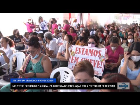 MP realiza audiência de conciliação entre Professores em greve e Prefeitura de Teresina 29 08 2022