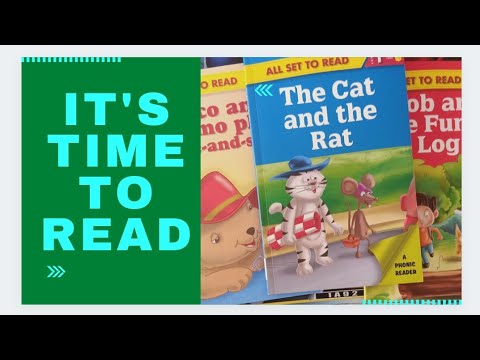 IT'S TIME TO READ- PHONICS READER FOR KIDS.