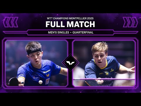 FULL MATCH | Dang Qiu vs Truls Moregard | MS QF | #WTTMontpellier 2025