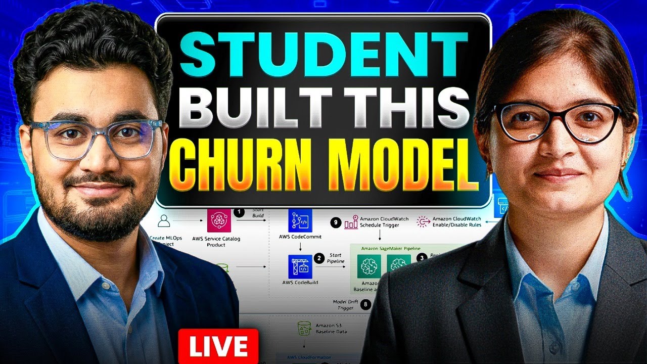 Student-Built End-to-End Customer Churn Prediction Project | From Data to Deployment!