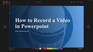 How to Record a Video in Powerpoint