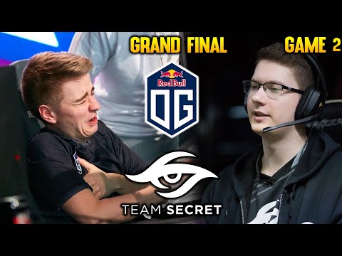 OG vs SECRET GRAND FINAL GAME 2 - OUT PICK?