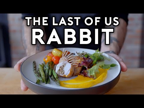 How Babish Recreated Bill's Three-Way Rabbit Dish from The Last of Us — Confit, Stuffed Saddle & Rib Roast