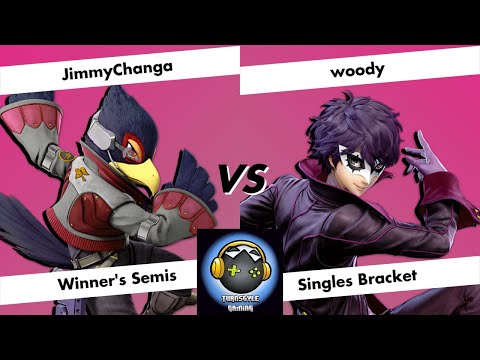 Teching @ TurnStyle 4 - Winner's Semis - JimmyChanga (Falco) vs woody (Joker)